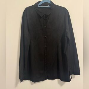 Zara Black Button Down Shirt